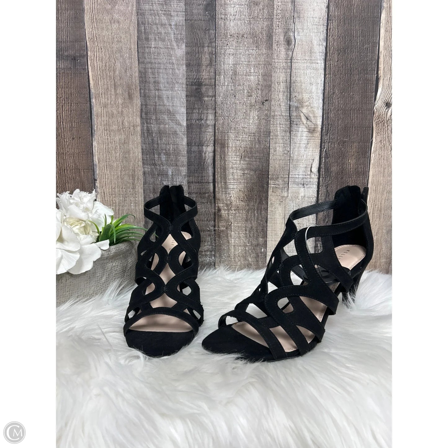 Shoes Heels Stiletto By Kelly And Katie In Black, Size: 8