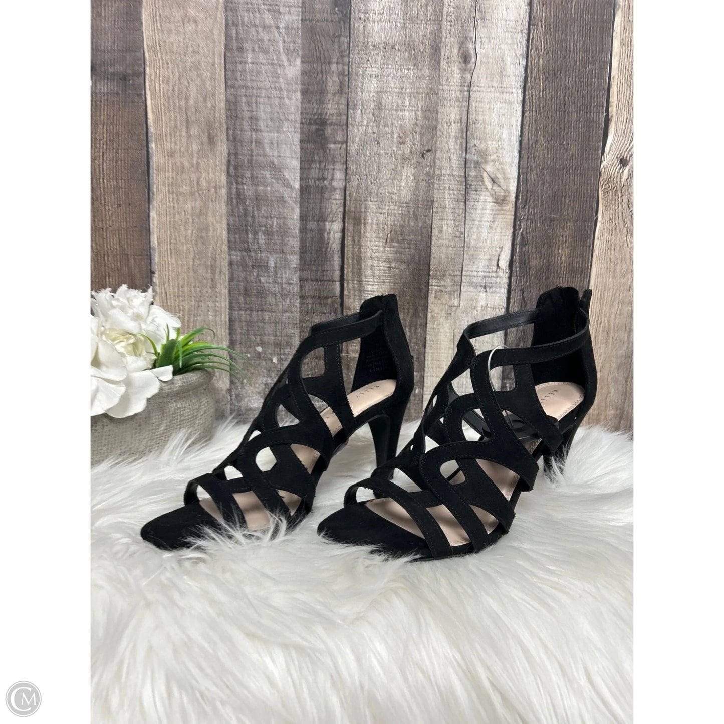 Shoes Heels Stiletto By Kelly And Katie In Black, Size: 8