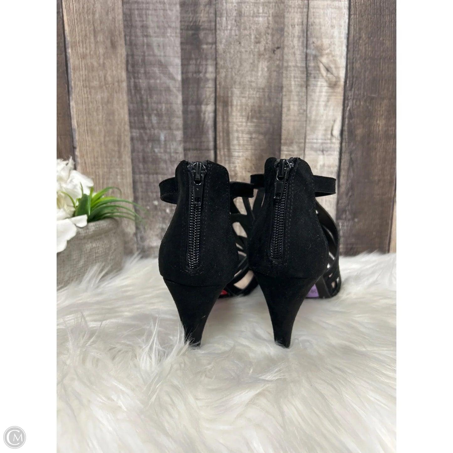 Shoes Heels Stiletto By Kelly And Katie In Black, Size: 8