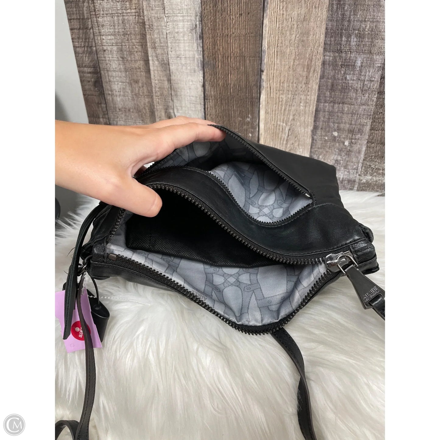 Crossbody Leather By Aimee Kestenberg, Size: Medium