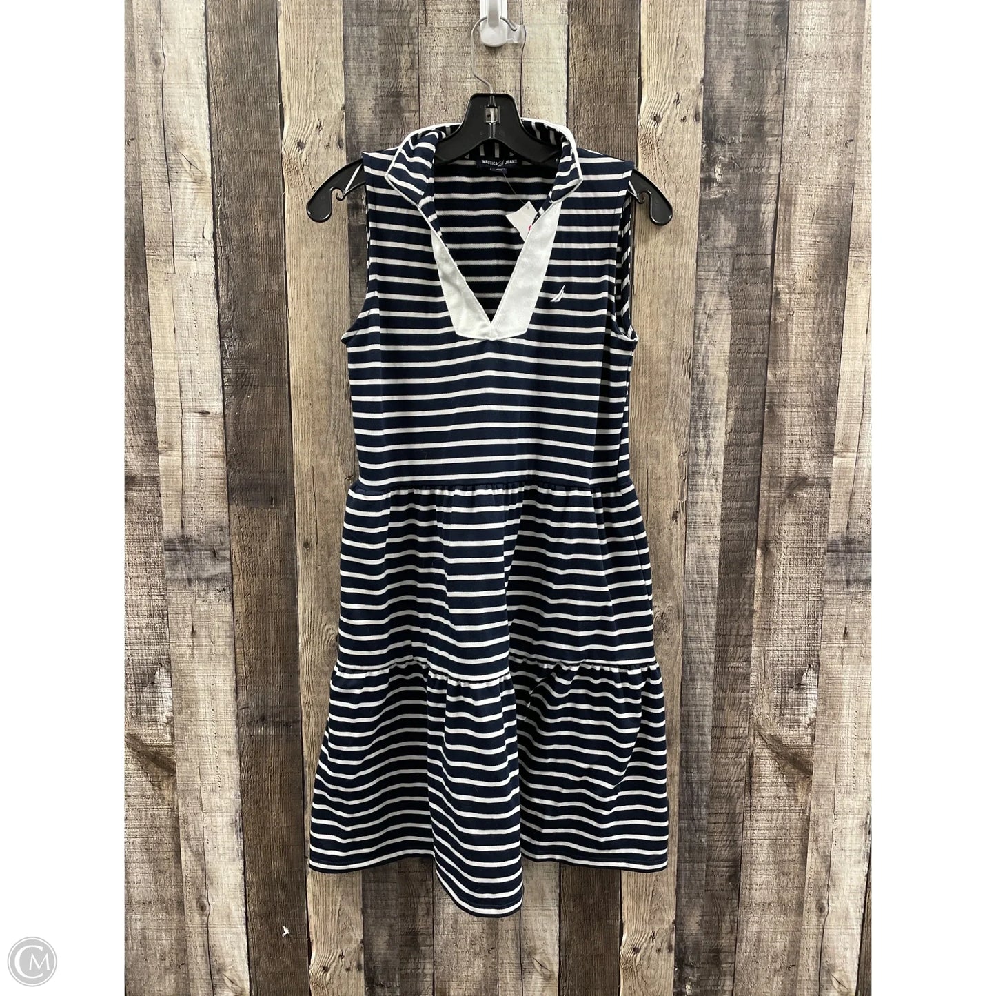 Dress Casual Short By Nautica In Striped Pattern, Size: Xs