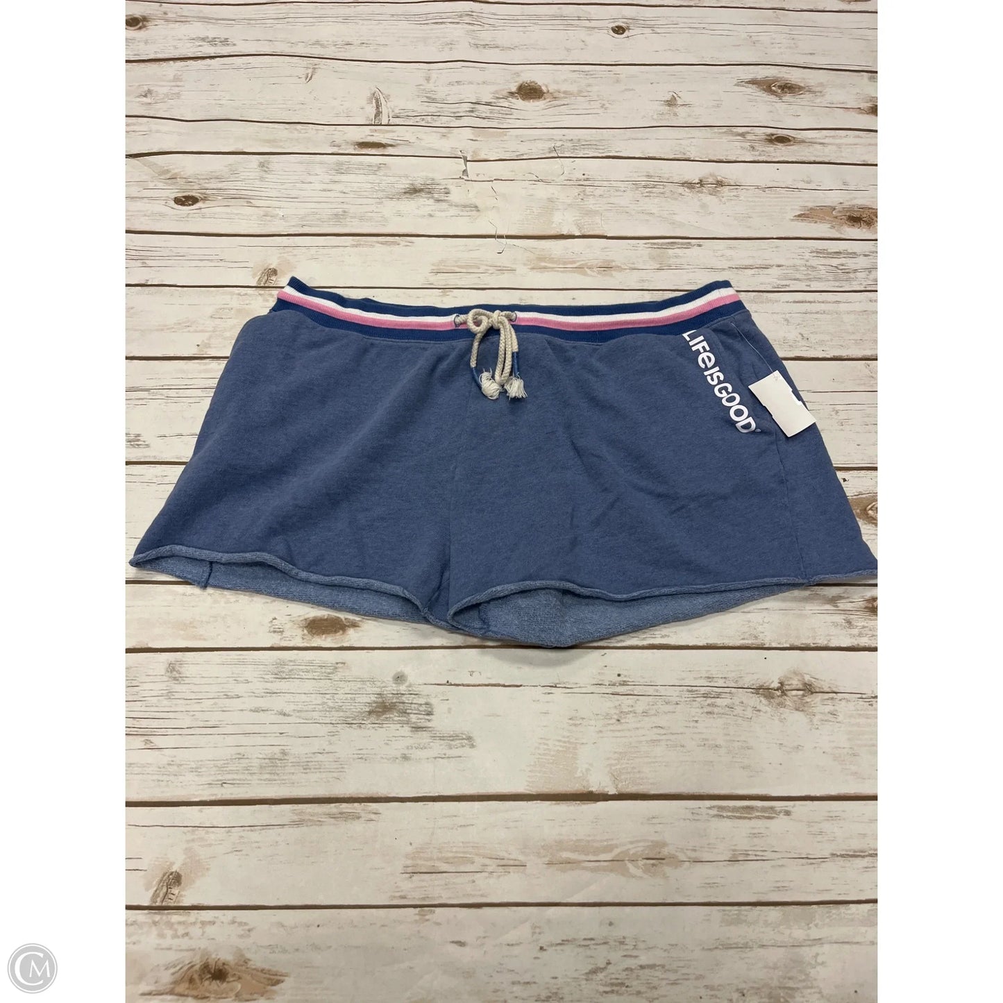 Shorts By Life Is Good In Blue, Size: Xl