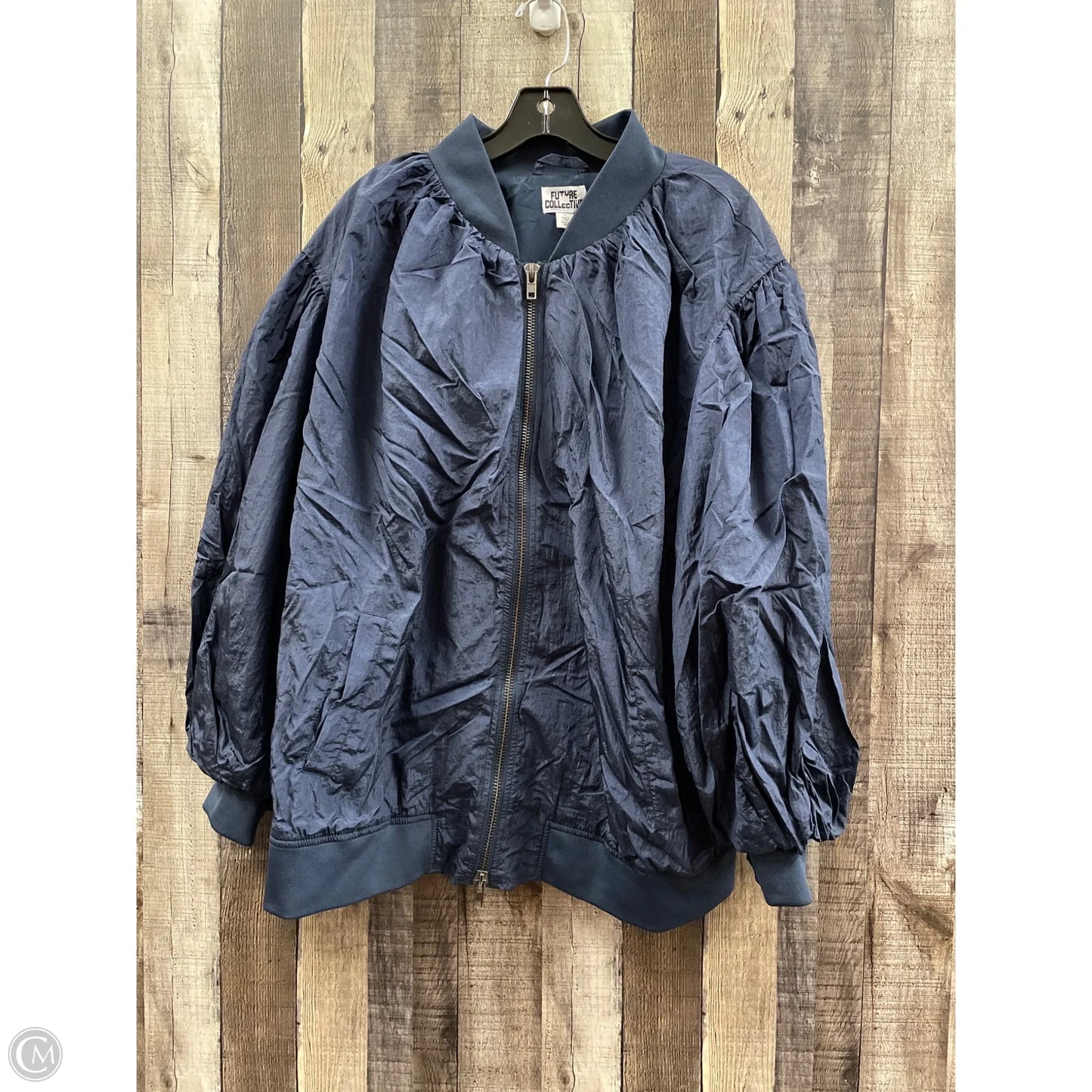 Athletic Jacket By Target In Navy, Size: 1x