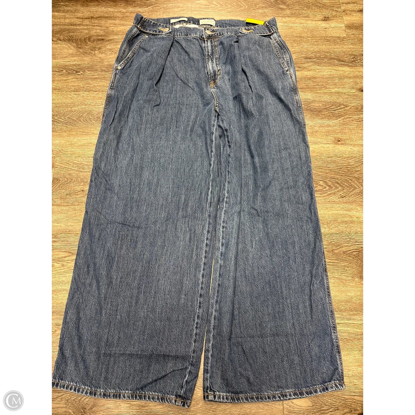 Jeans Wide Leg By Universal Thread In Blue, Size: 18