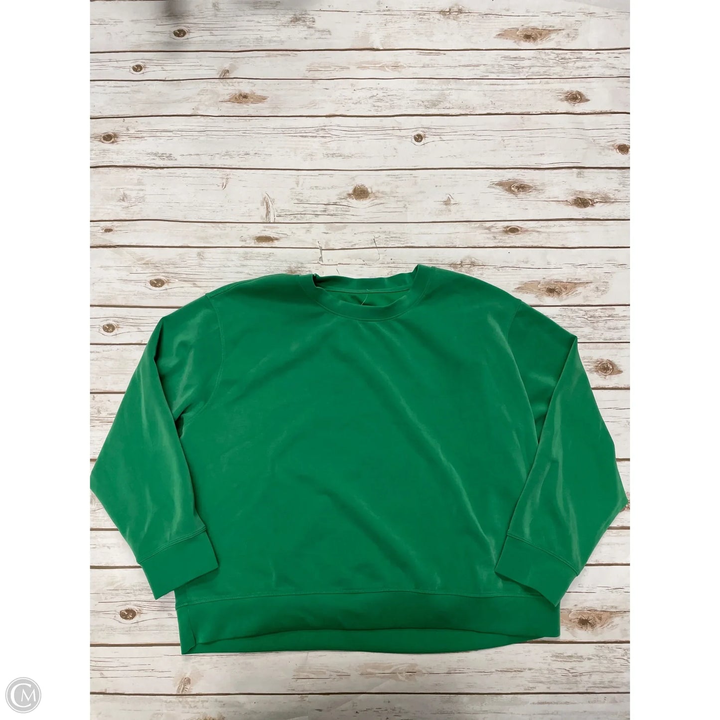 Sweatshirt Collar By A New Day In Green, Size: Xxl