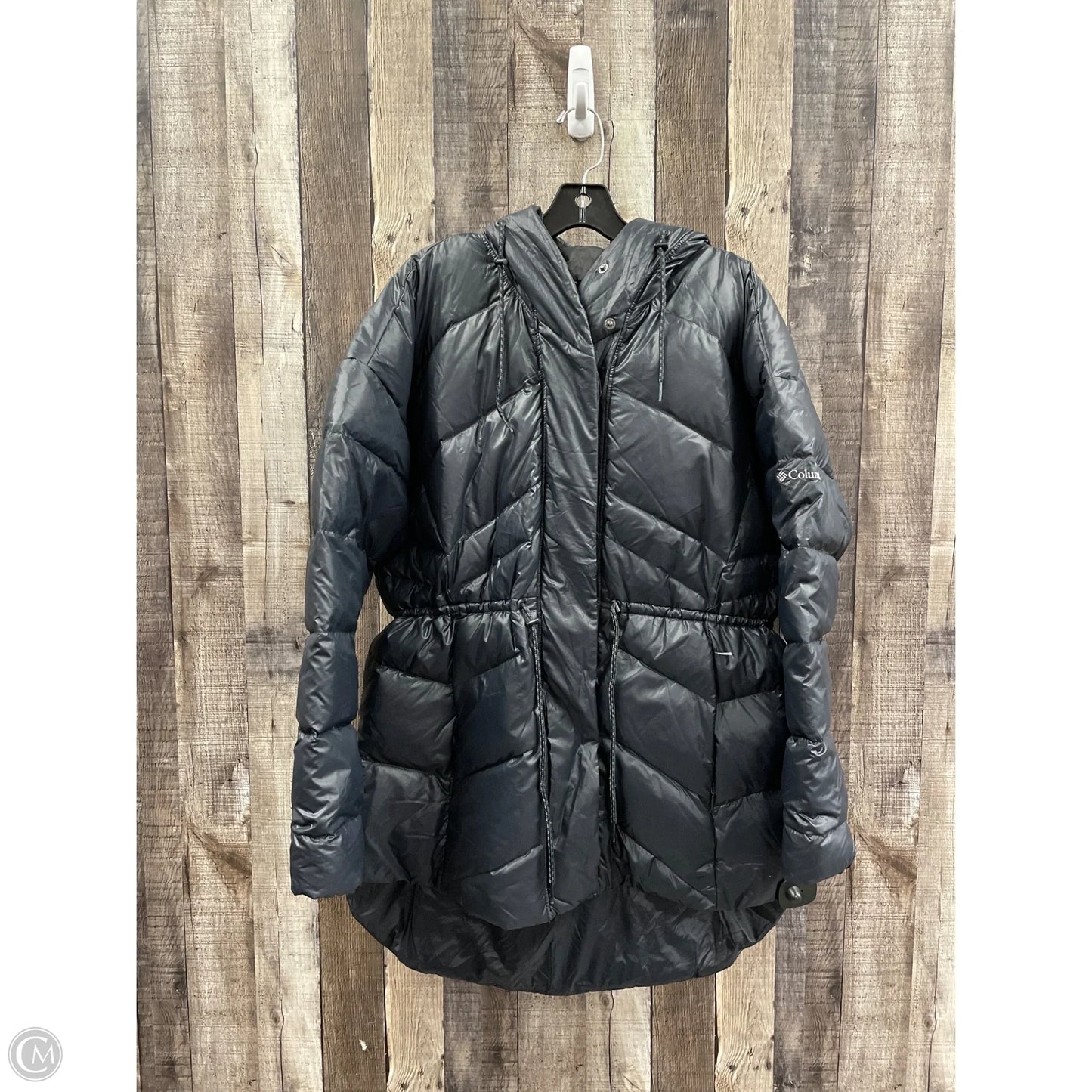 Coat Puffer & Quilted By Columbia In Black, Size: L