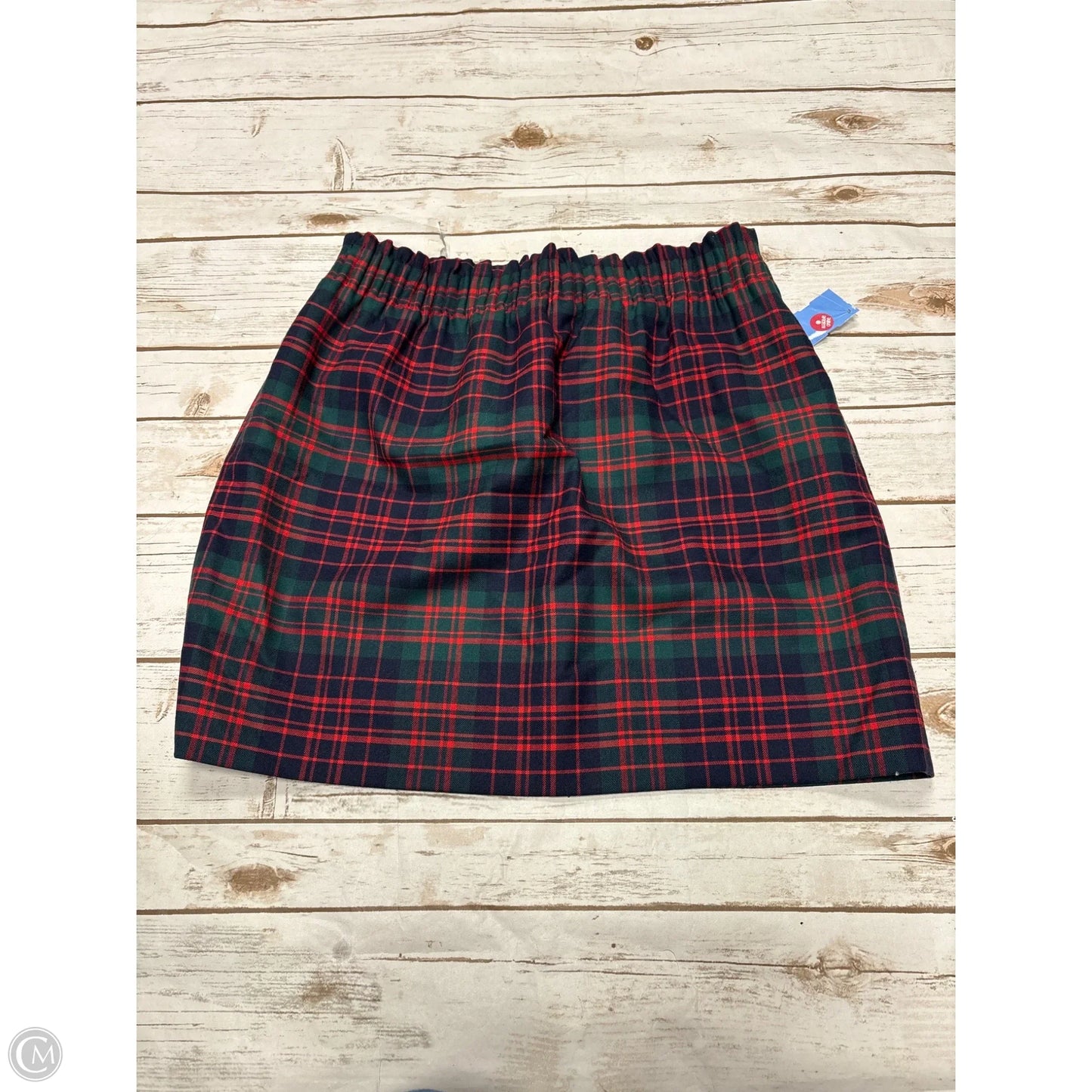 Skirt Mini & Short By J. Crew In Plaid Pattern, Size: 8