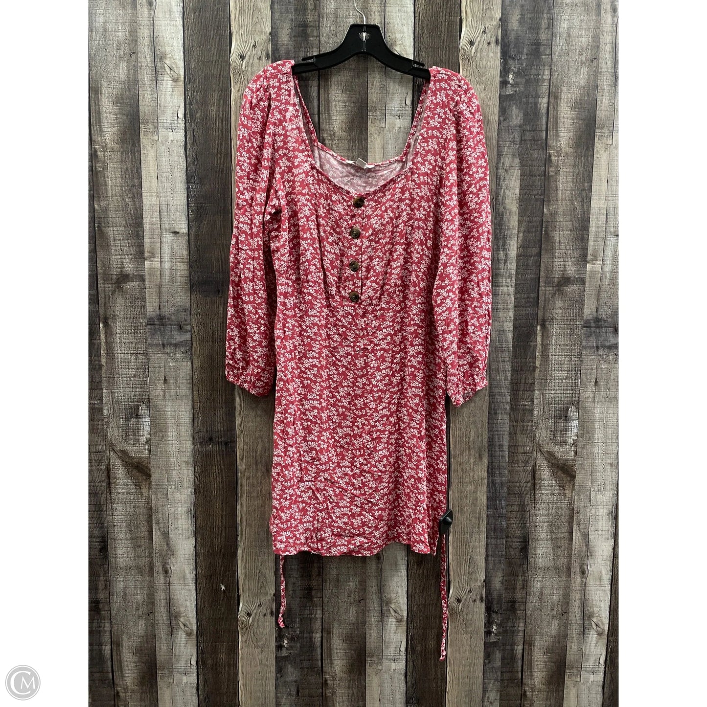 Dress Casual Short By American Eagle In Red, Size: L