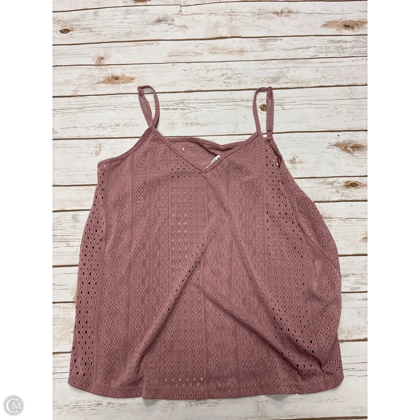 Top Sleeveless By Shein In Pink, Size: Xl