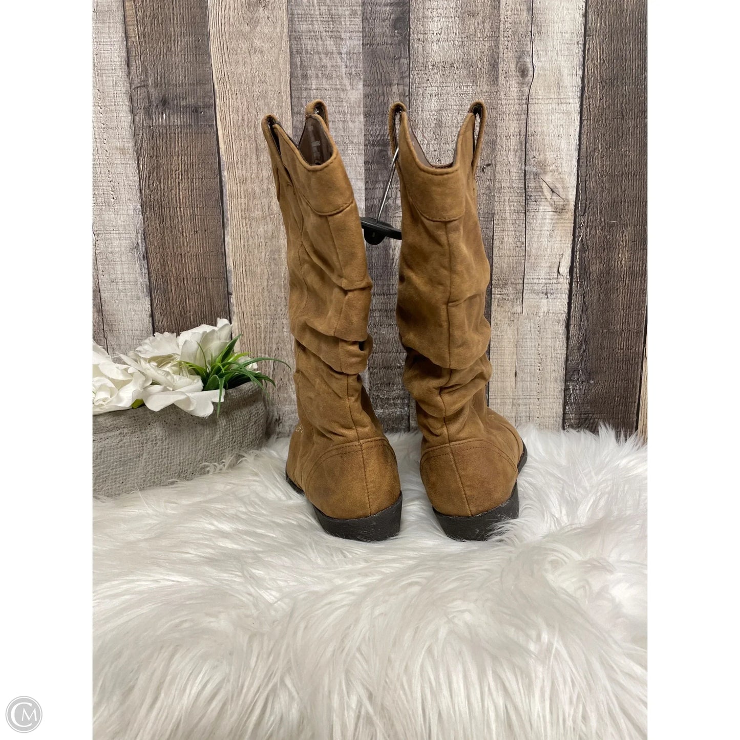 Boots Western By Cme In Brown, Size: 6.5