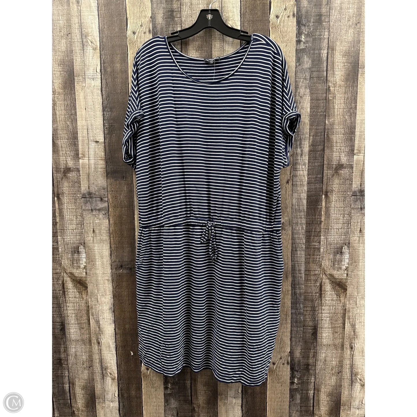Dress Casual Short By Hilary Radley In Striped Pattern, Size: Xxl