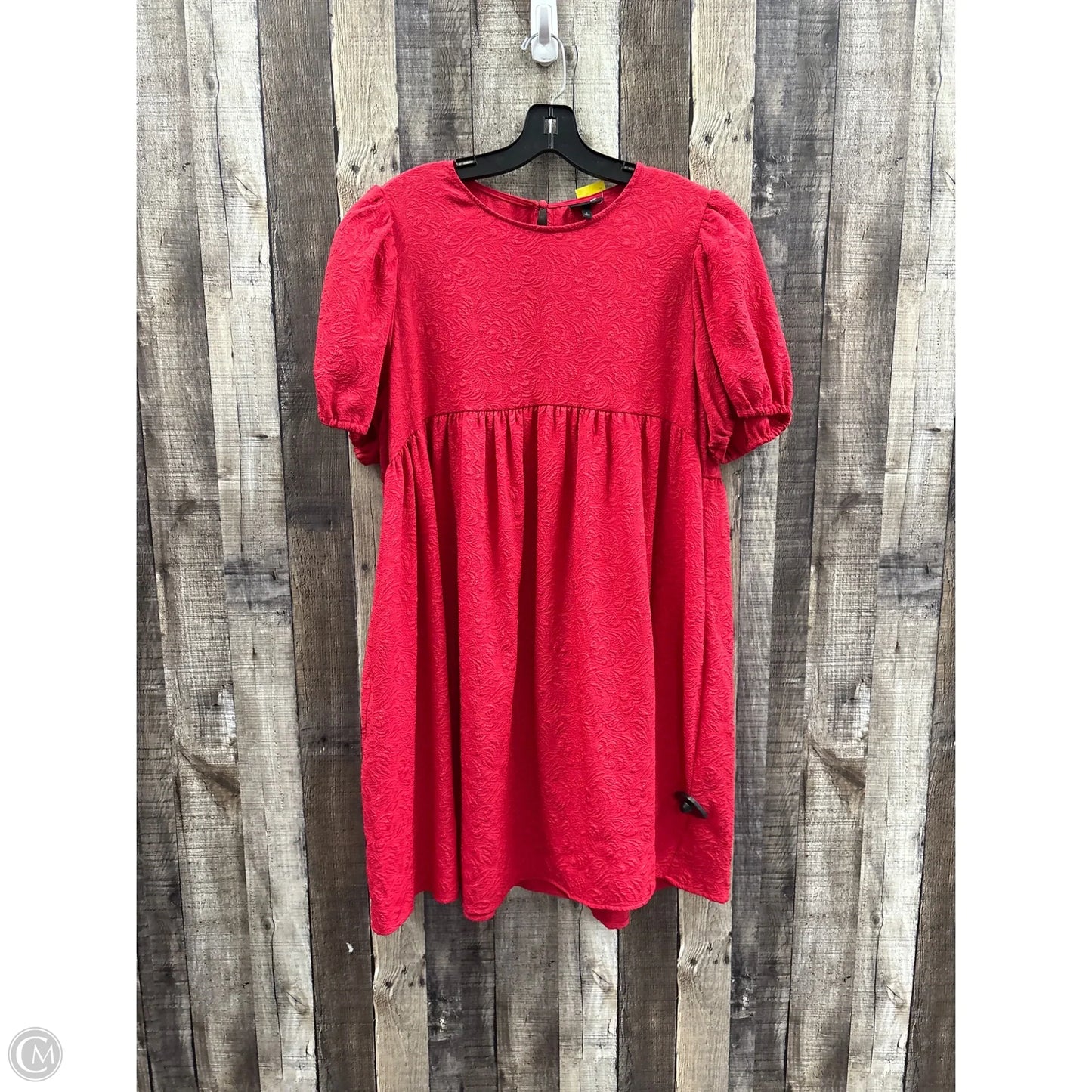 Dress Casual Short By Who What Wear In Red, Size: L