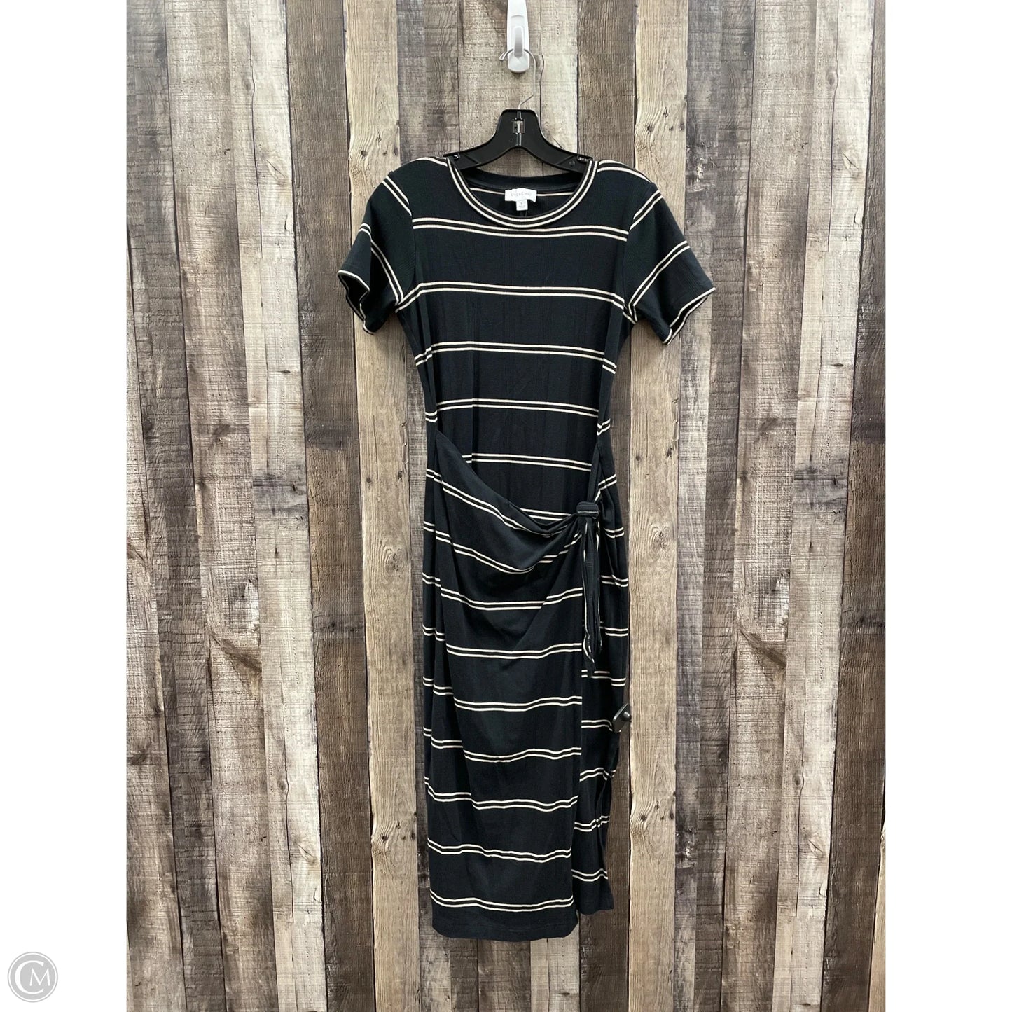 Dress Casual Maxi By Evereve In Black, Size: S