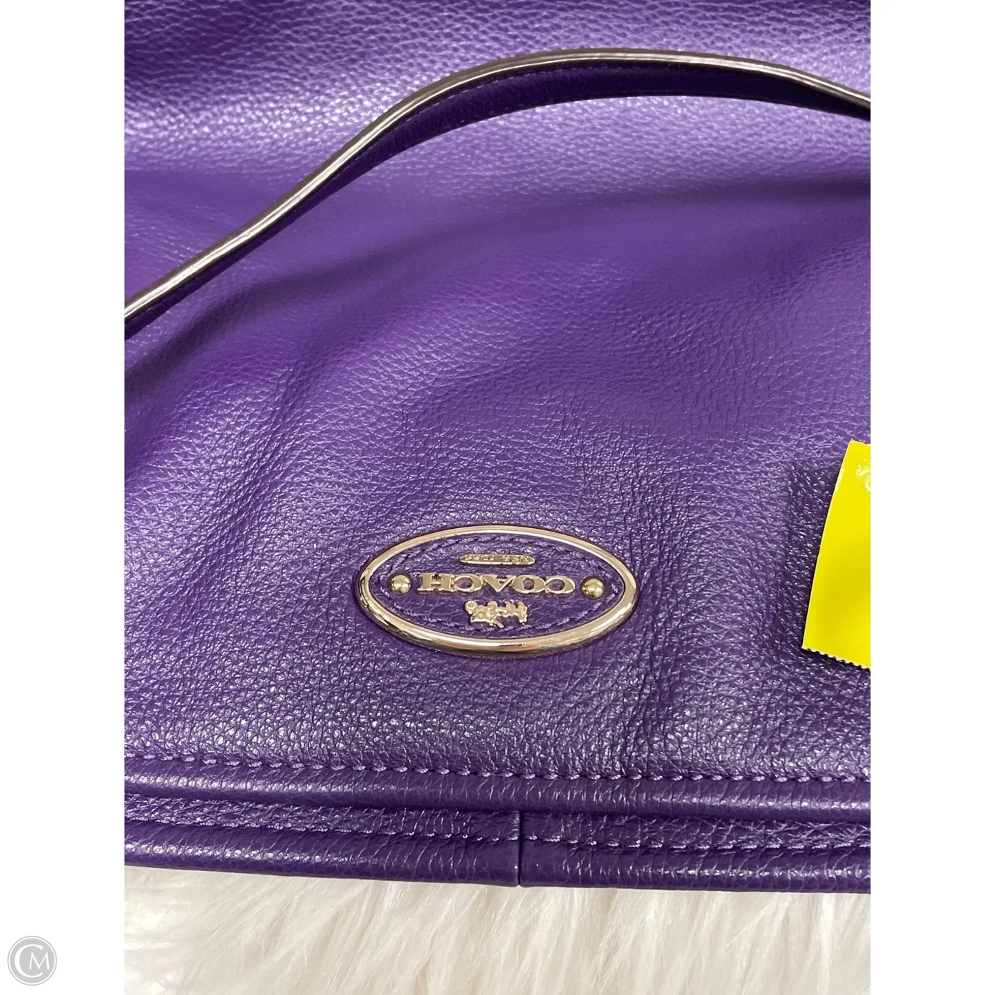 Handbag Designer By Coach, Size: Large