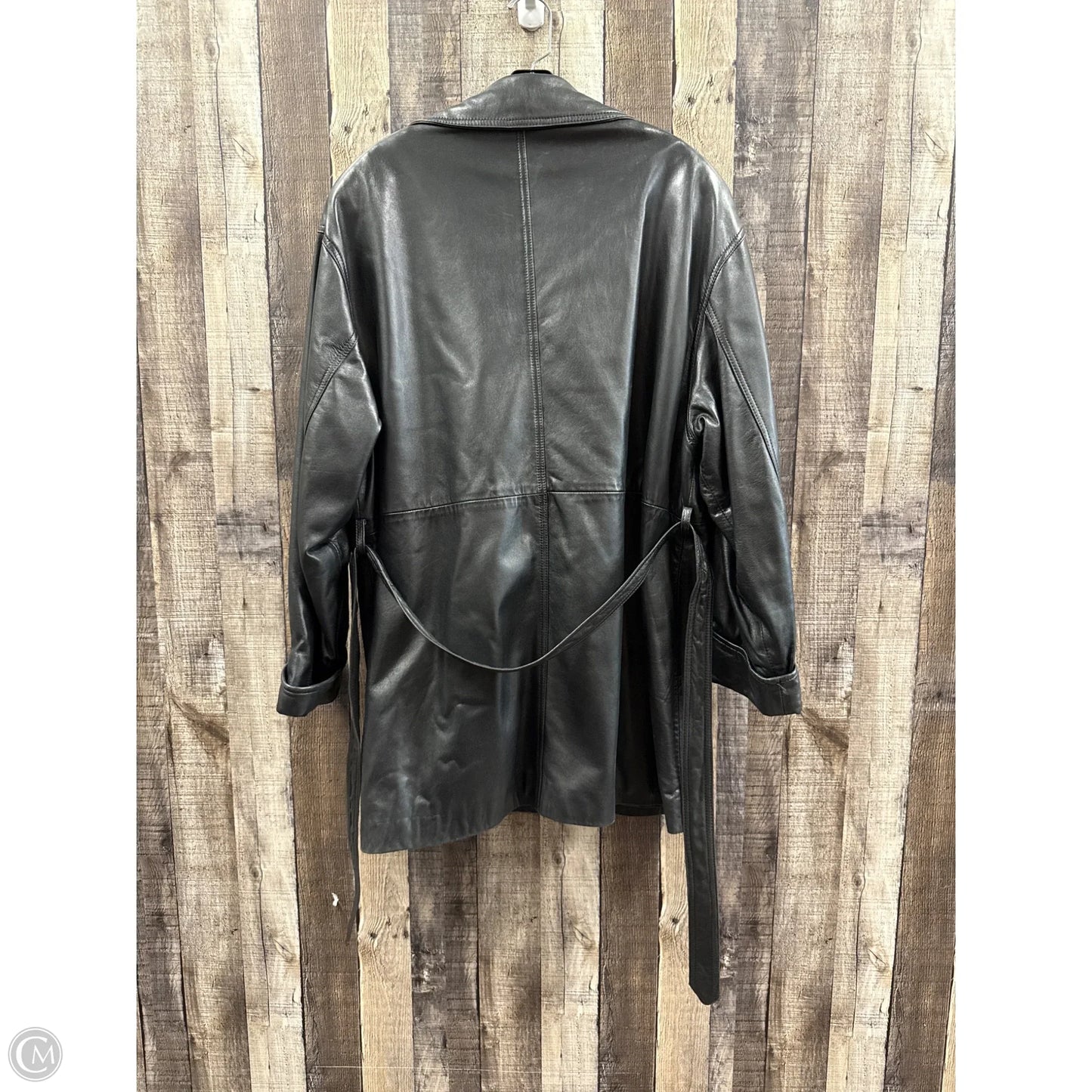 Jacket Designer By Coach In Black, Size: M