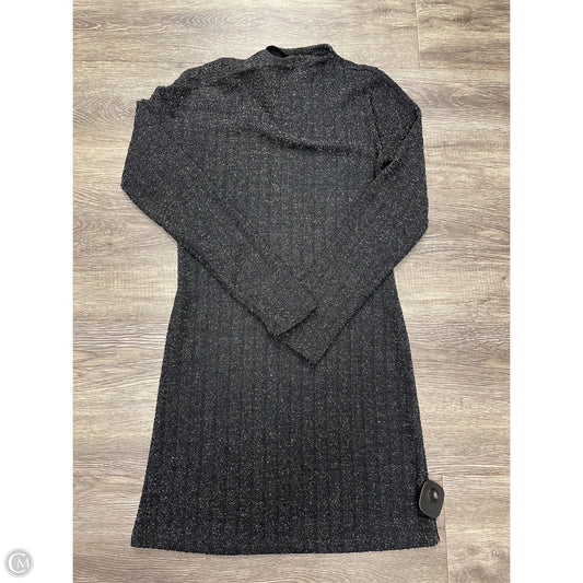 Dress Party Short By Zara In Black & Silver, Size: M