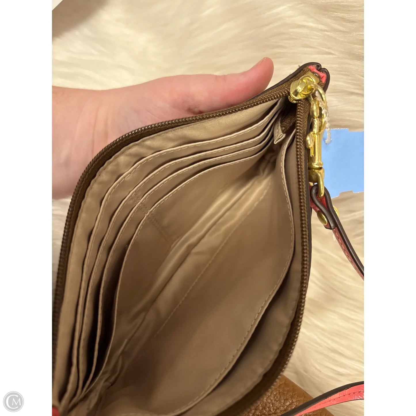 Wristlet Designer By Coach, Size: Small