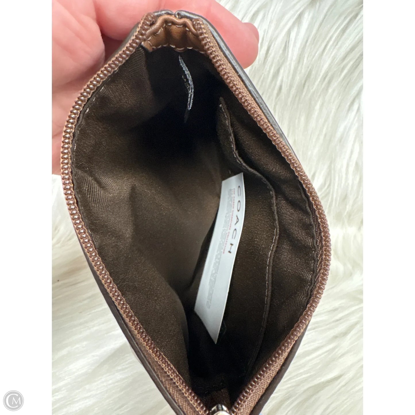 Wristlet Designer By Coach, Size: Medium