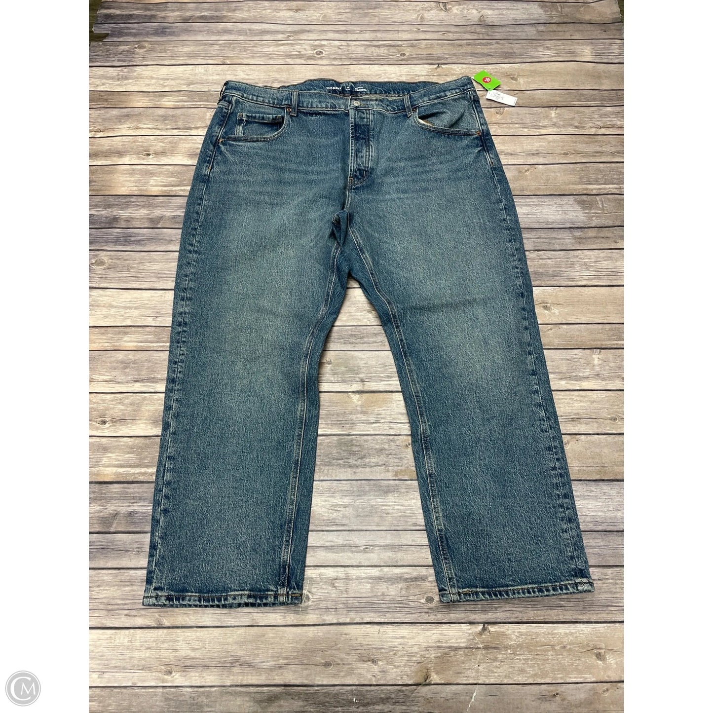 Jeans Straight By Old Navy In Blue Denim, Size: 18