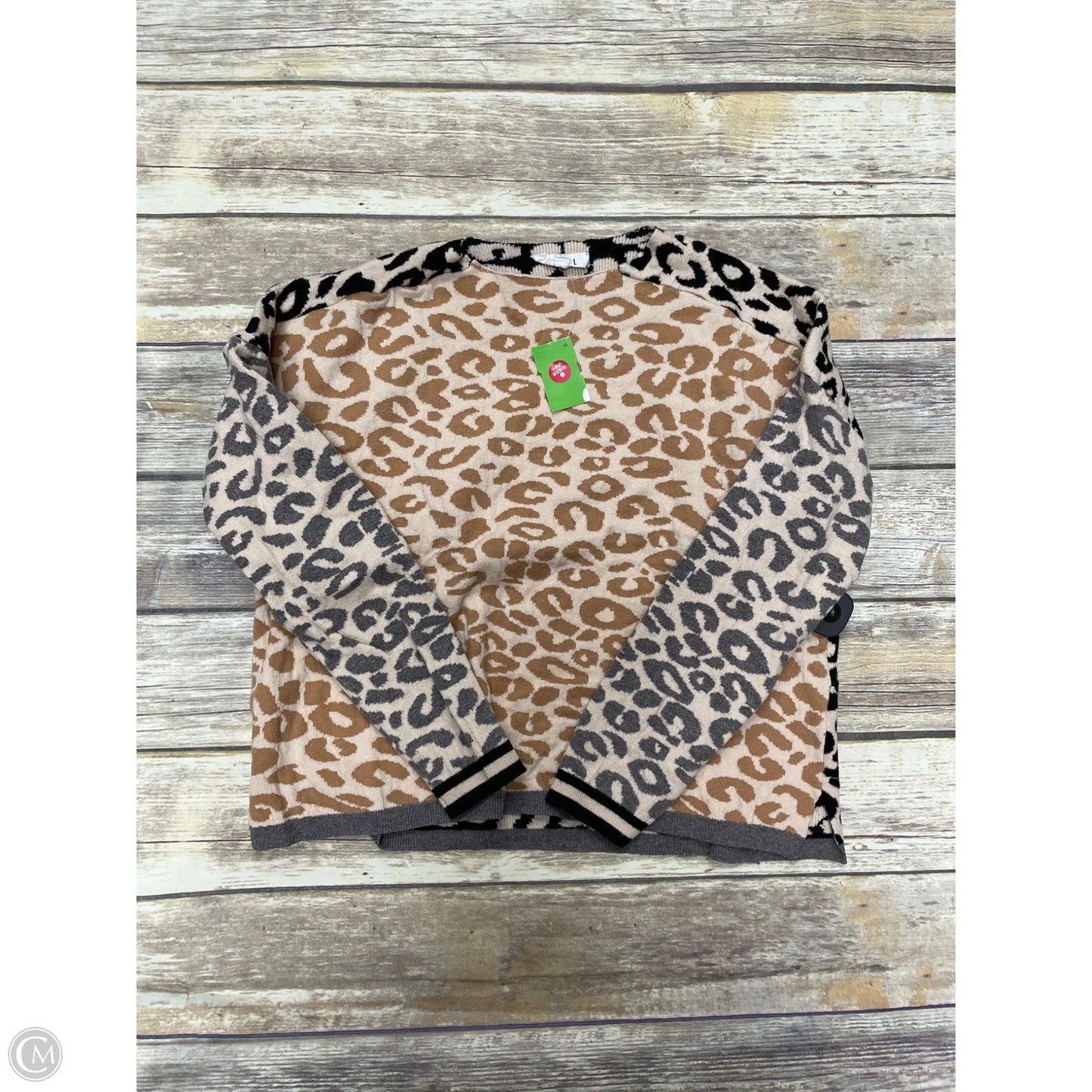 Sweater By Thml In Animal Print, Size: M