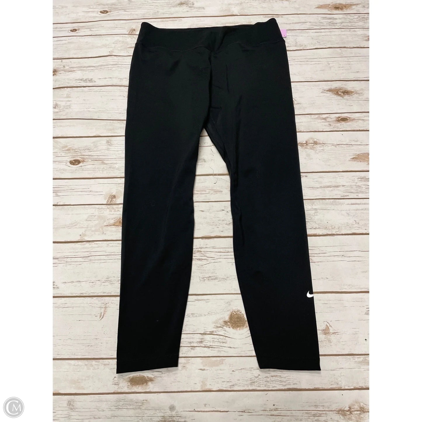 Athletic Leggings By Nike In Black, Size: Xl