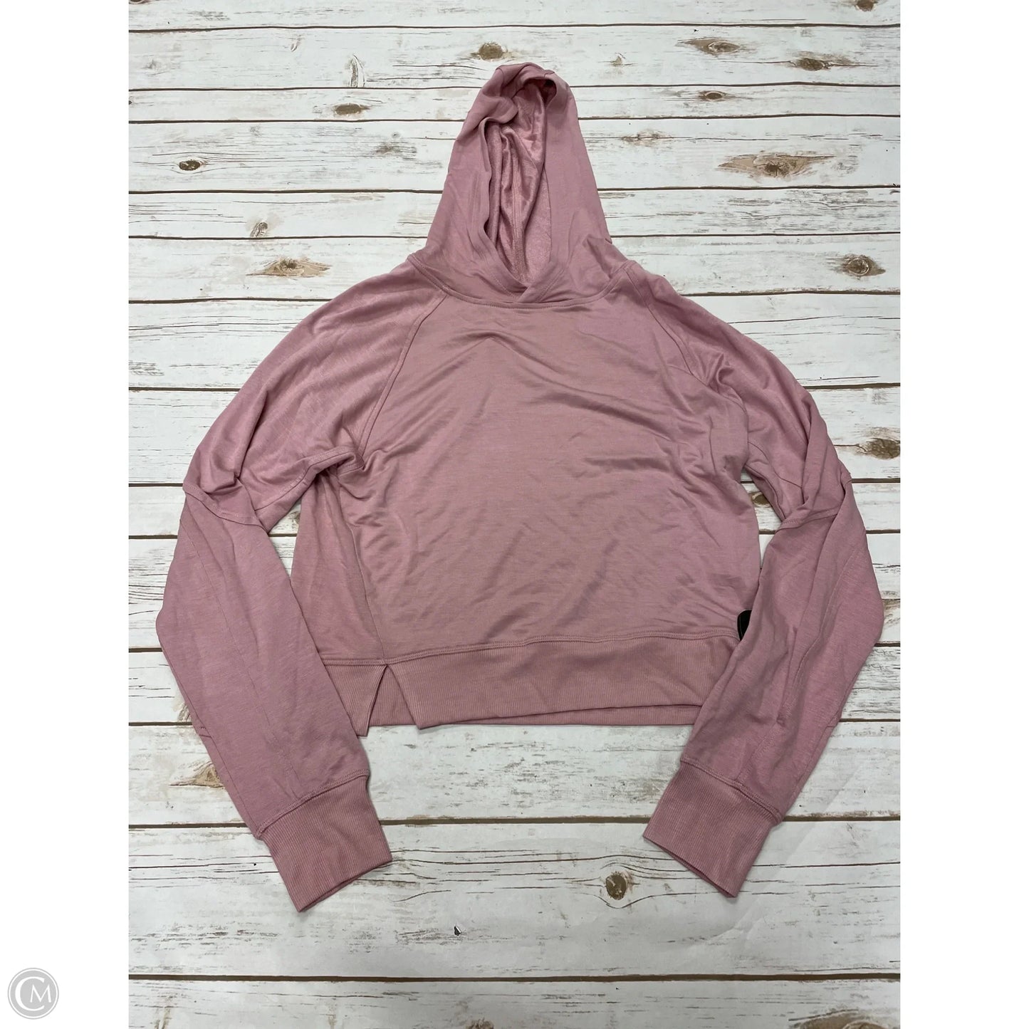 Athletic Top Long Sleeve Hoodie By All In Motion In Pink, Size: S