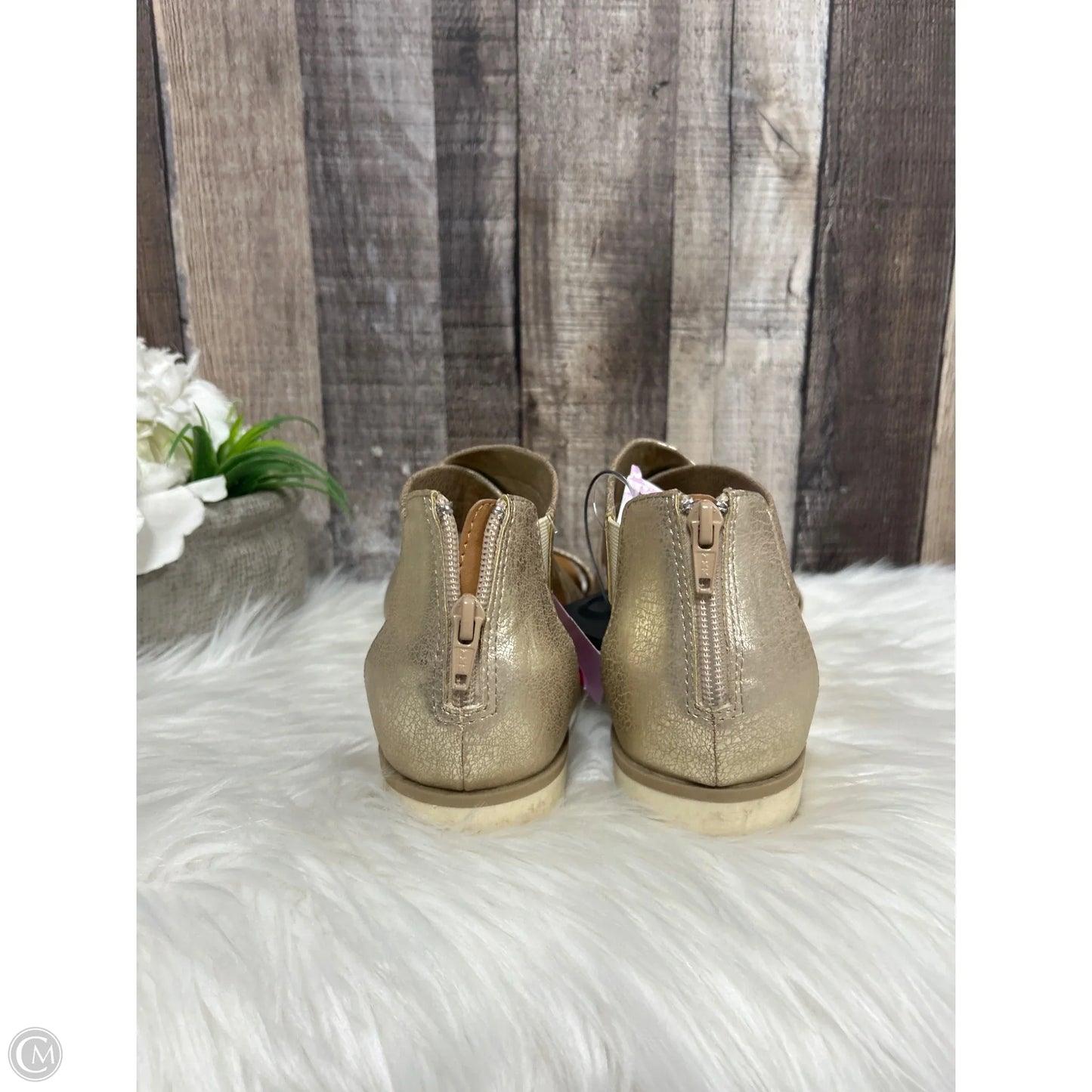Sandals Flats By Sofft In Gold, Size: 8