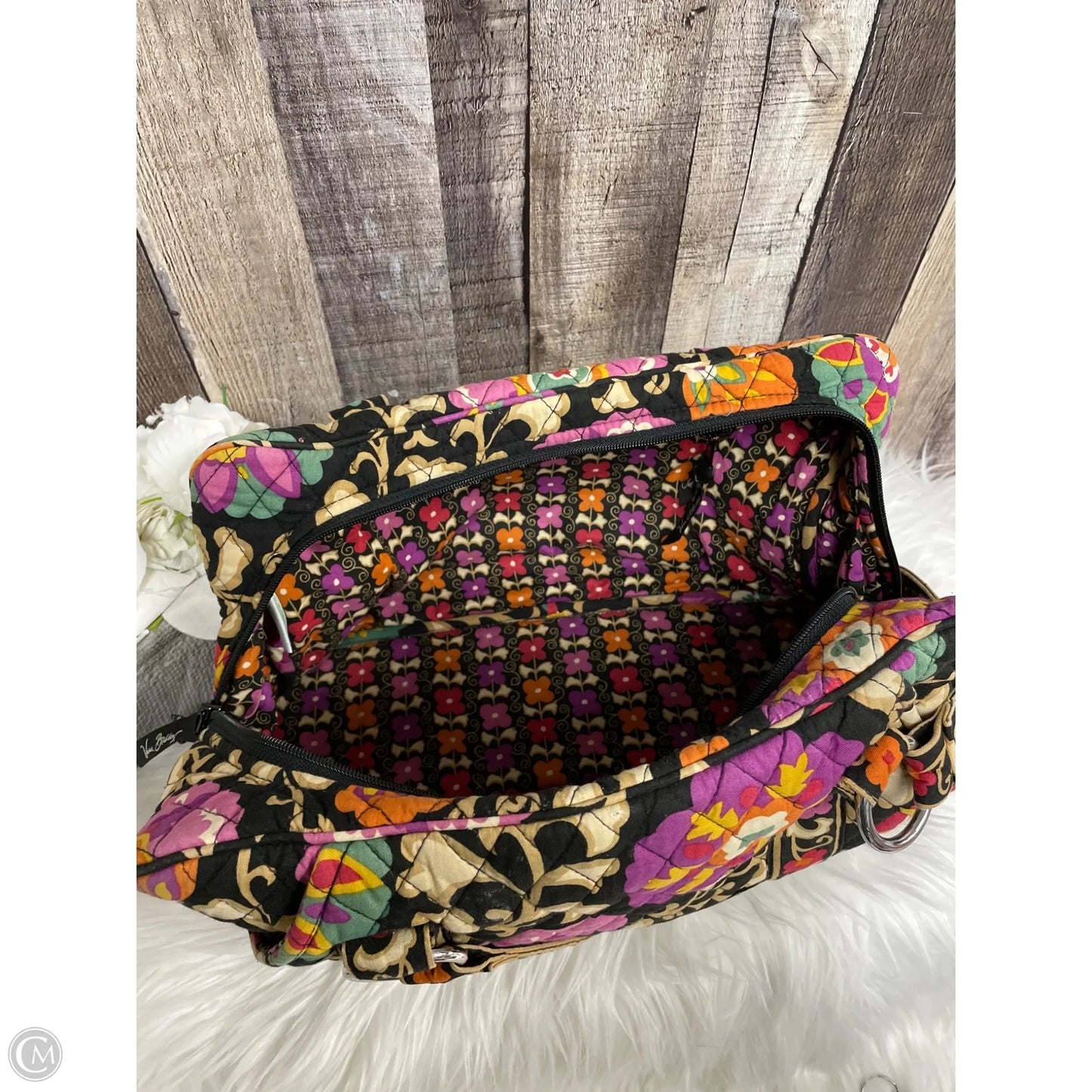 Handbag By Vera Bradley, Size: Medium