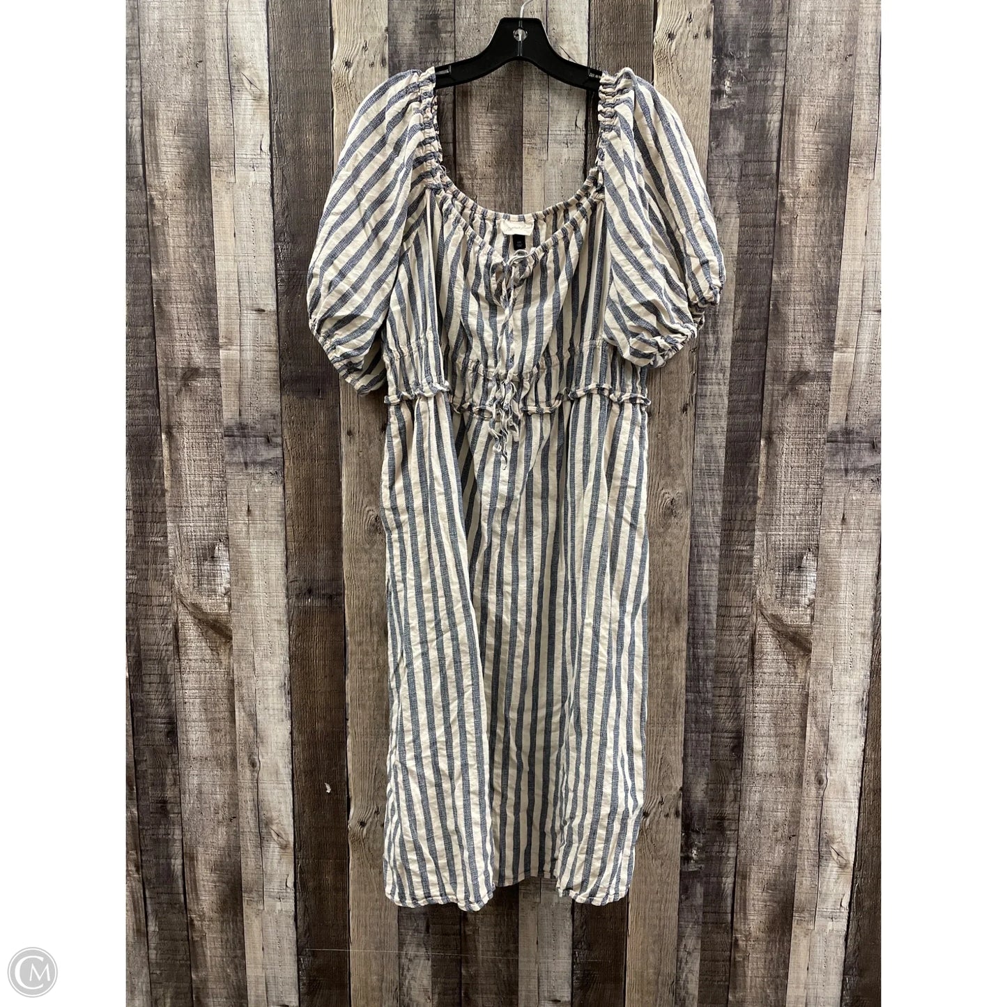 Dress Casual Maxi By Universal Thread In Striped Pattern, Size: Xxl