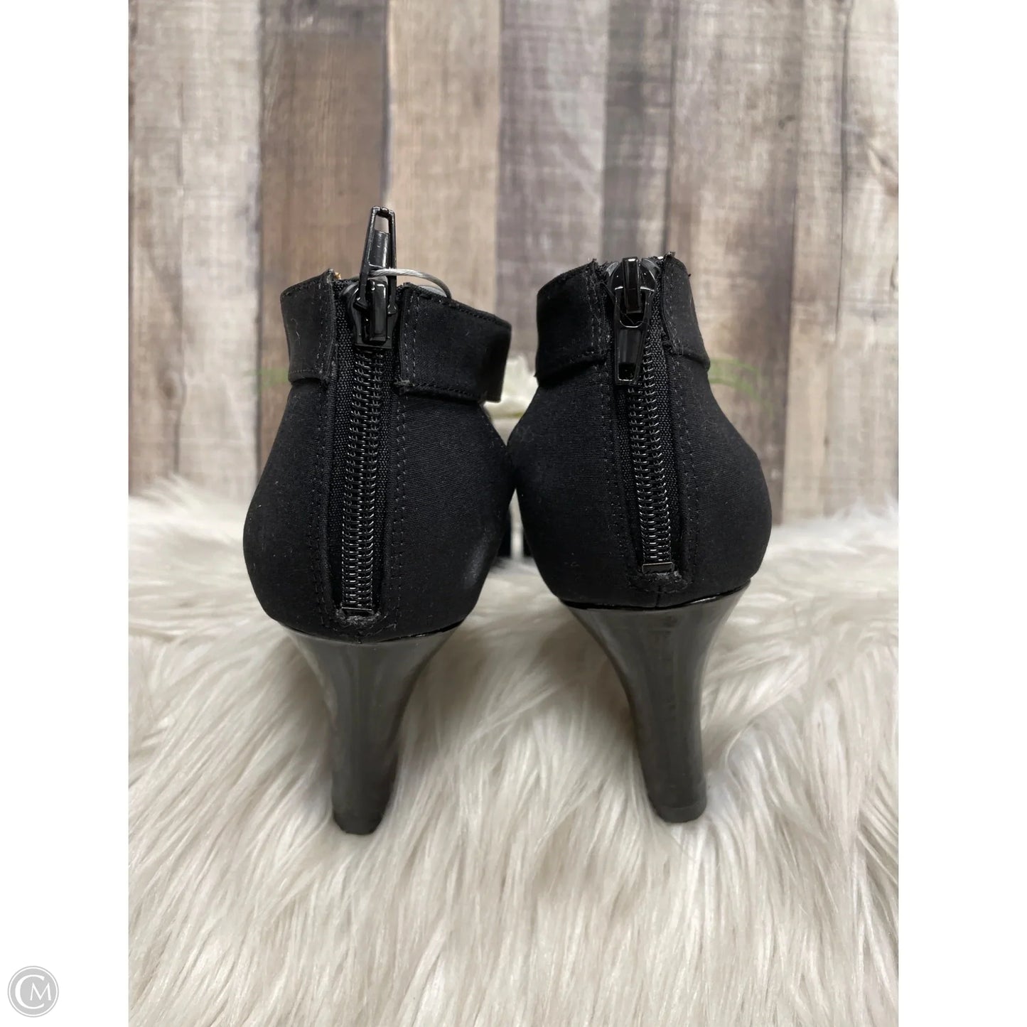 Shoes Heels Kitten By Cme In Black, Size: 10
