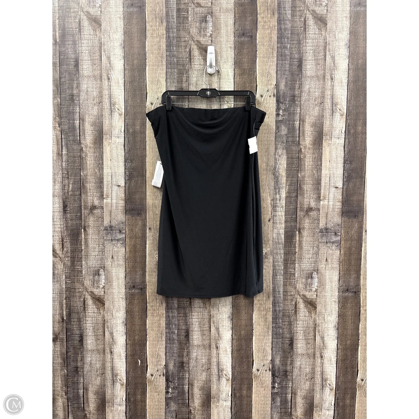 Skirt Midi By Topshop In Black, Size: 14
