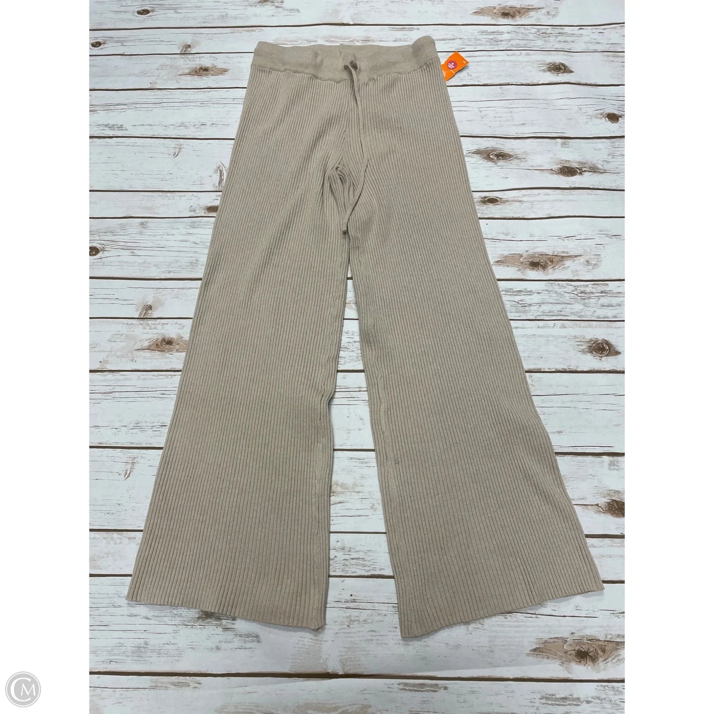 Pants Set 2pc By Pink Rose In Tan, Size: M