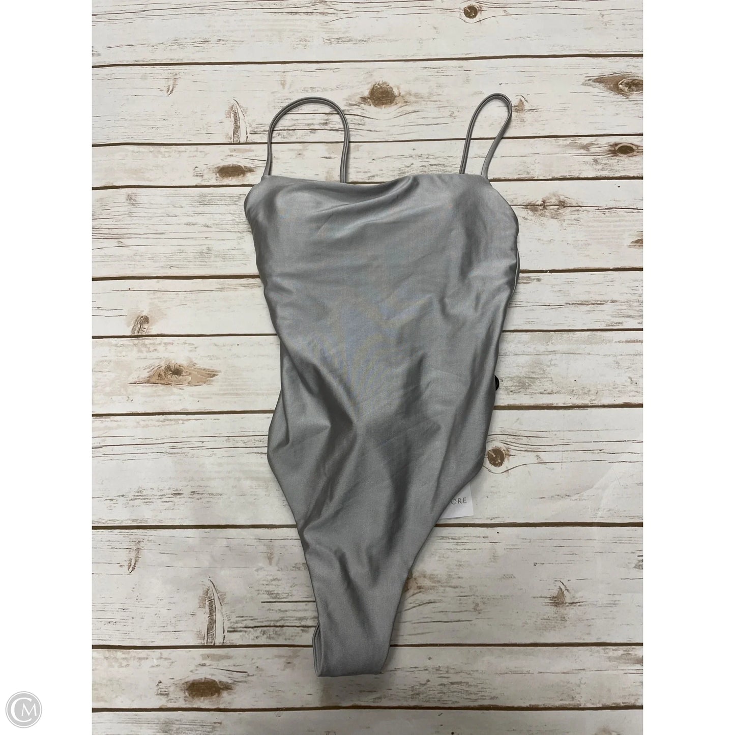 Swimsuit By Shade & Shore In Silver, Size: S