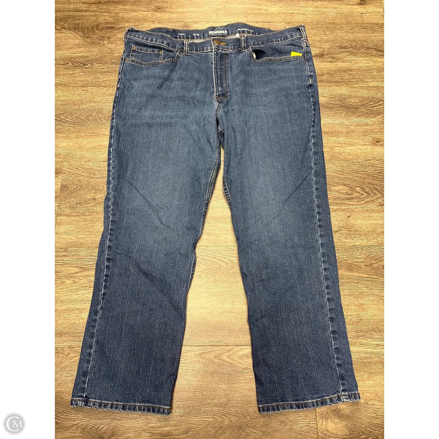 Jeans Straight By Sonoma In Blue Denim, Size: 26