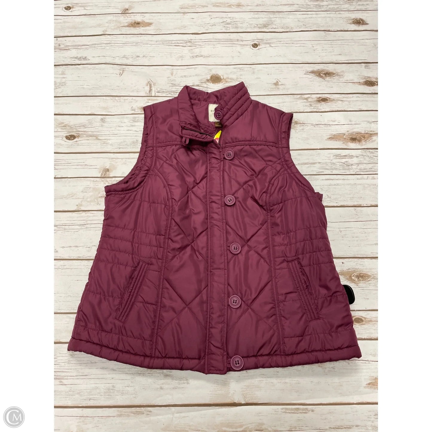 Vest Puffer & Quilted By Sonoma In Pink, Size: L