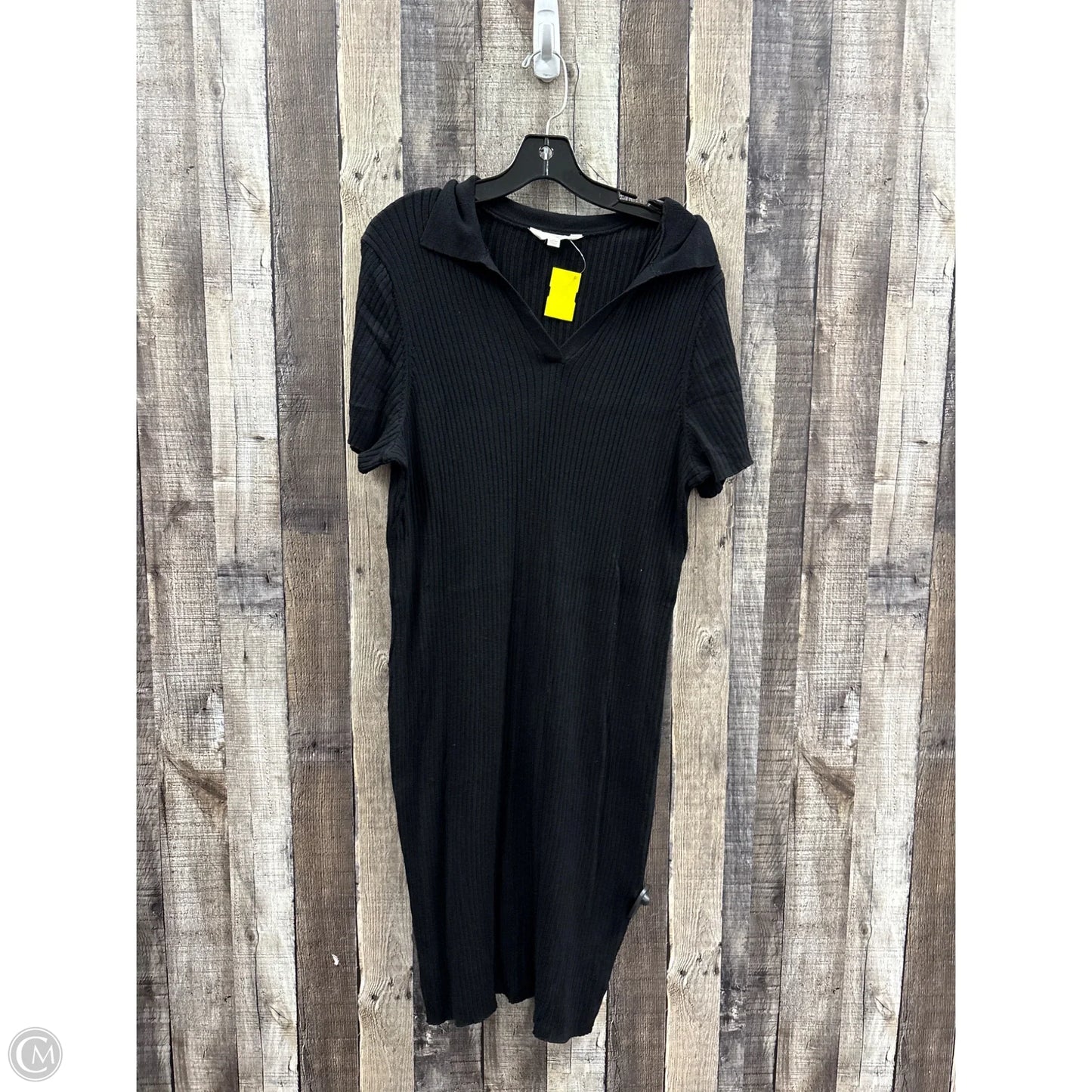 Dress Casual Short By Terra & Sky In Black, Size: 1x