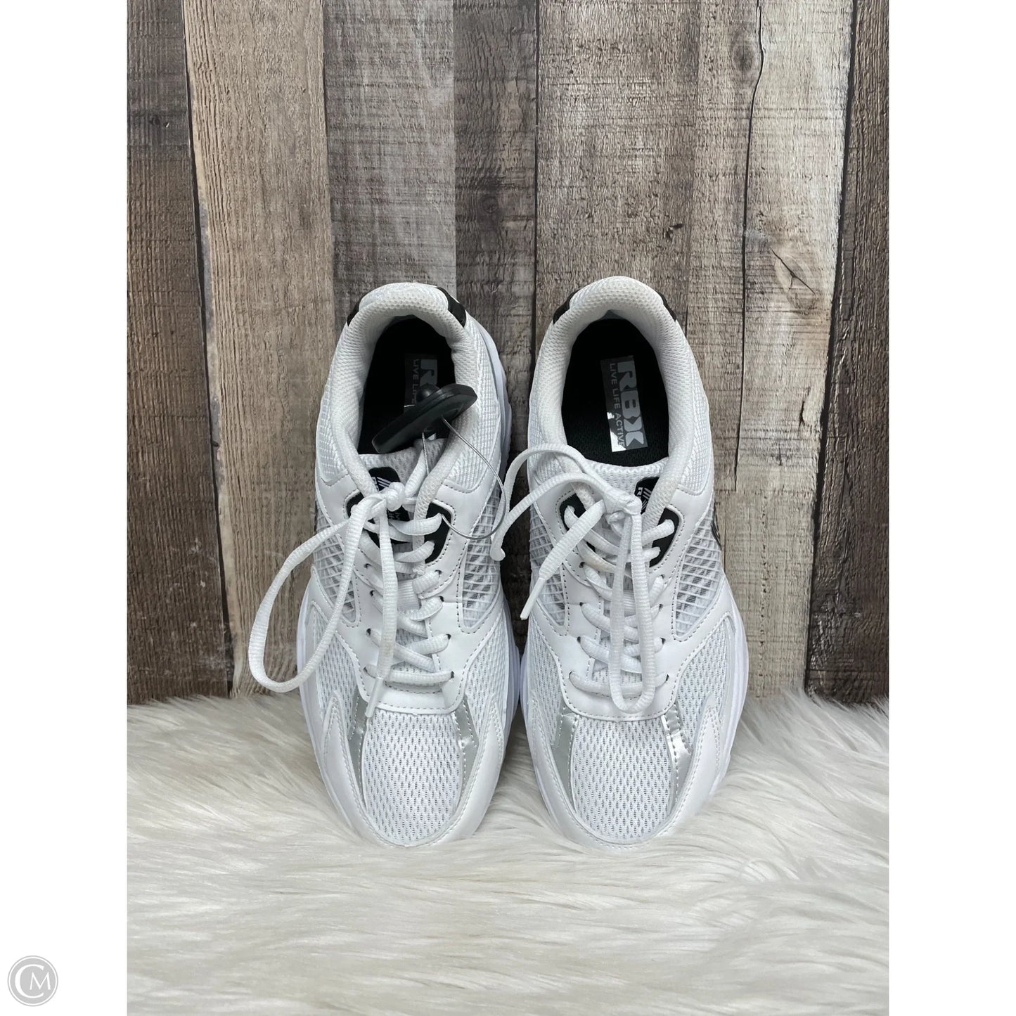 Shoes Athletic By Rbx In White, Size: 10