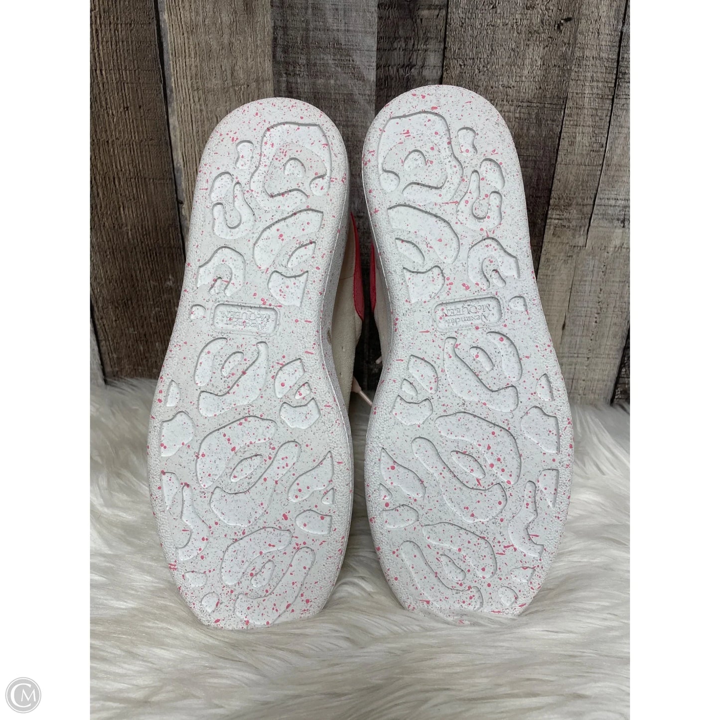 Shoes Luxury Designer By Alexander Mcqueen In Pink, Size: 10.5