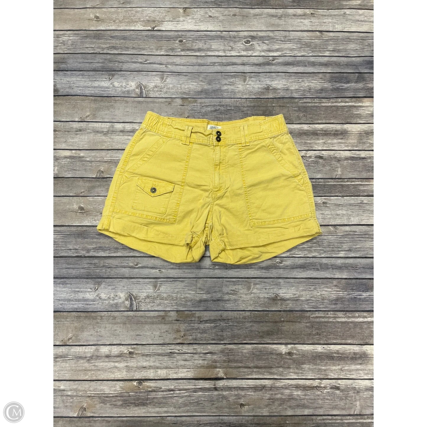 Shorts By Time And Tru In Yellow, Size: 8