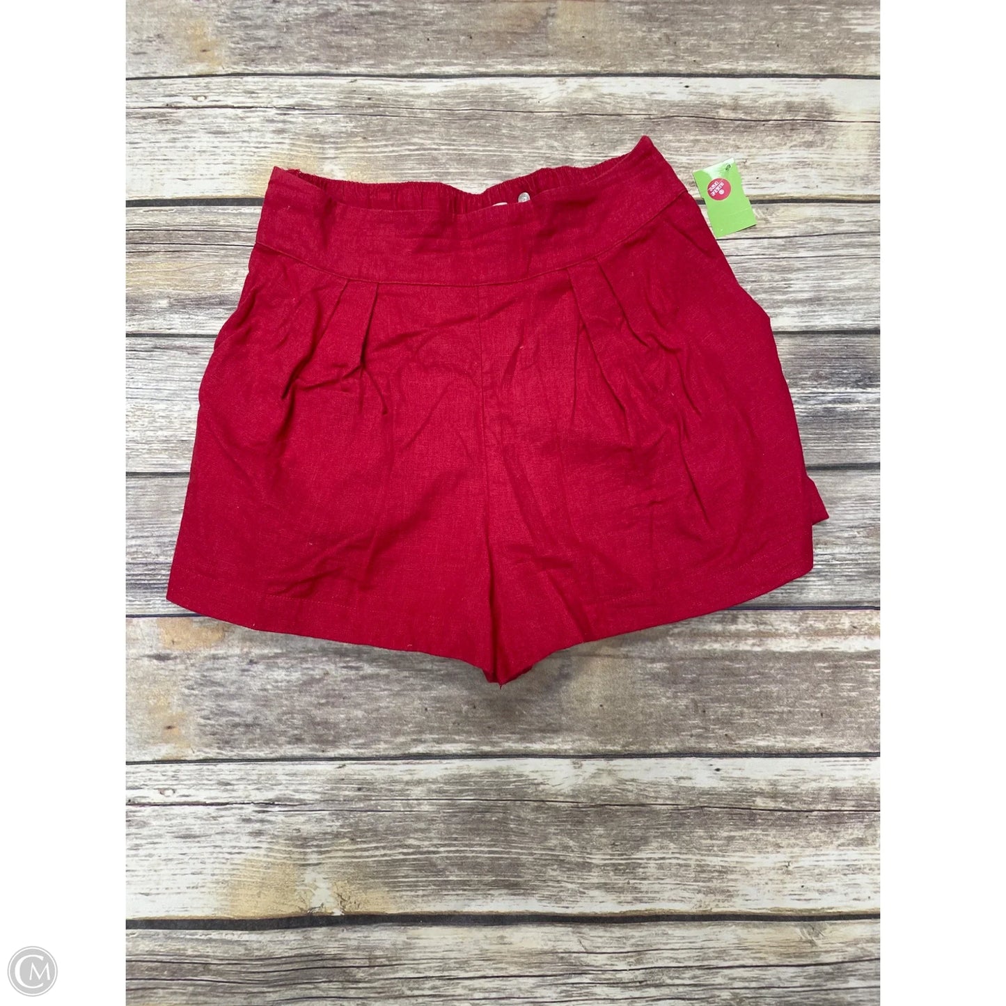 Shorts By Abercrombie And Fitch In Red, Size: S