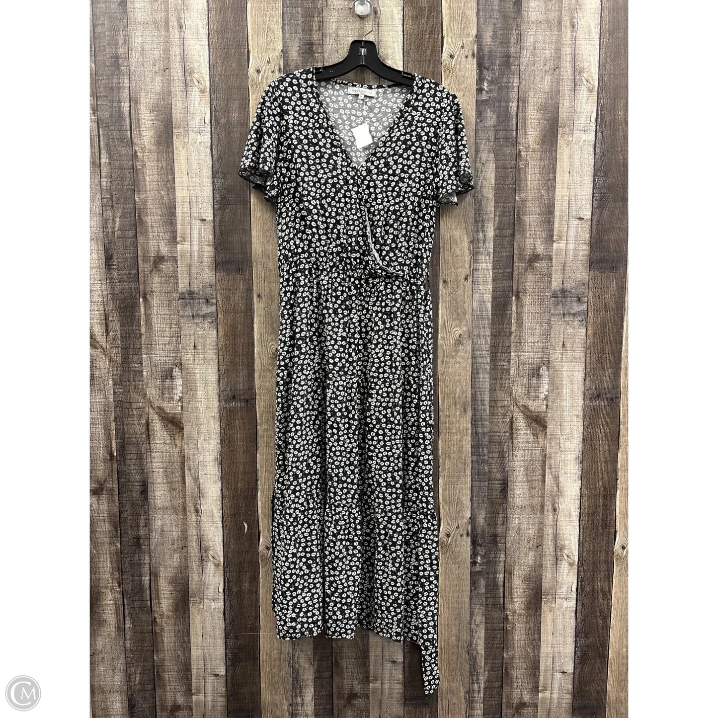Dress Casual Midi By Miss Sparkling In Black, Size: M