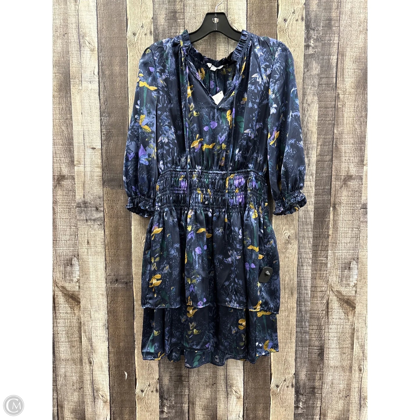 Dress Casual Short By Ophelia Roe In Floral Print, Size: M