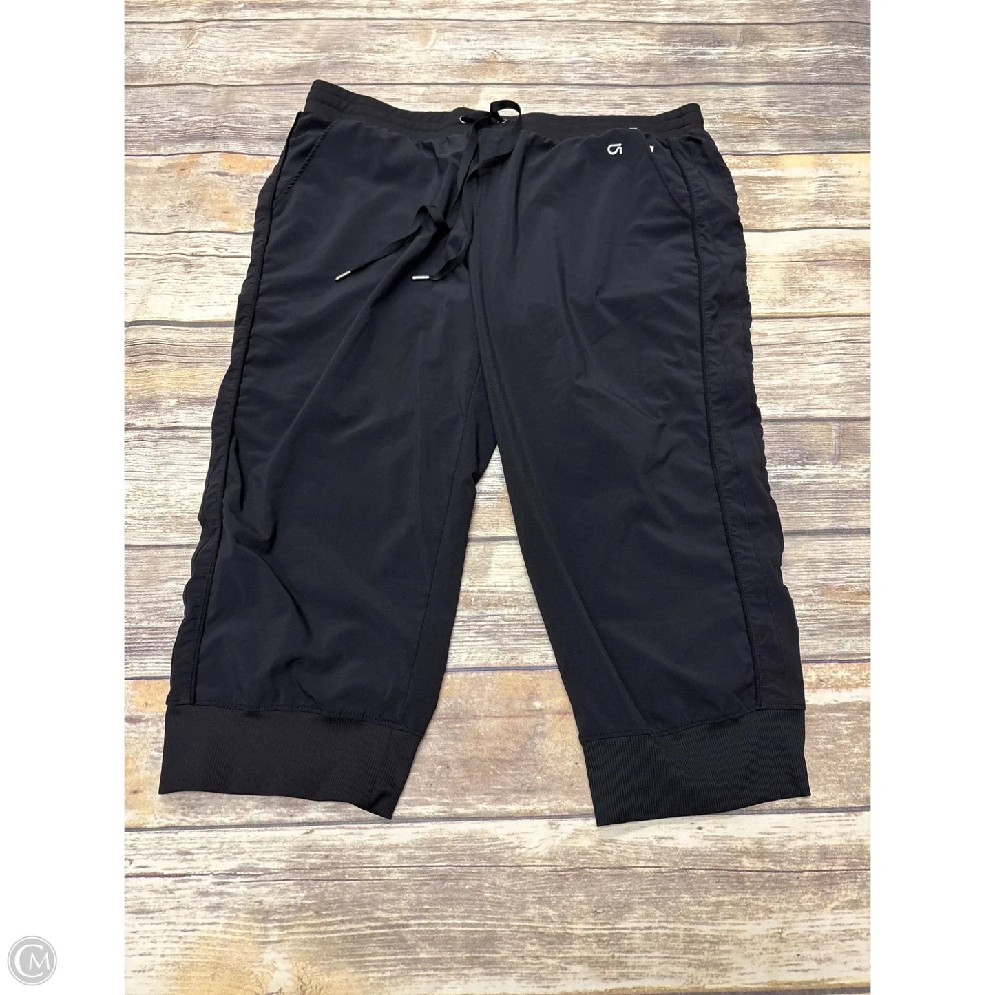 Athletic Capris By Gapfit In Black, Size: L