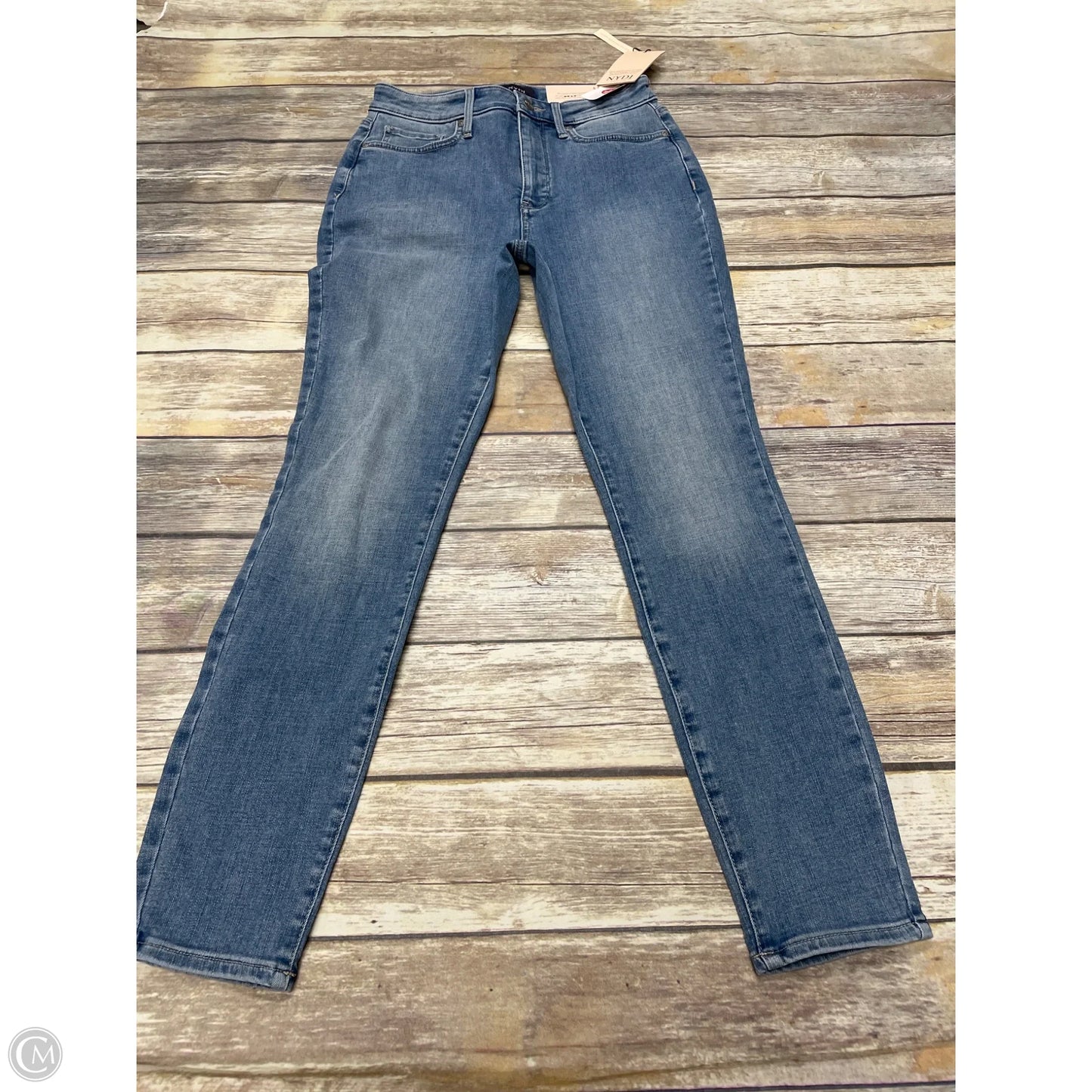 Jeans Skinny By Not Your Daughters Jeans In Blue Denim, Size: 6