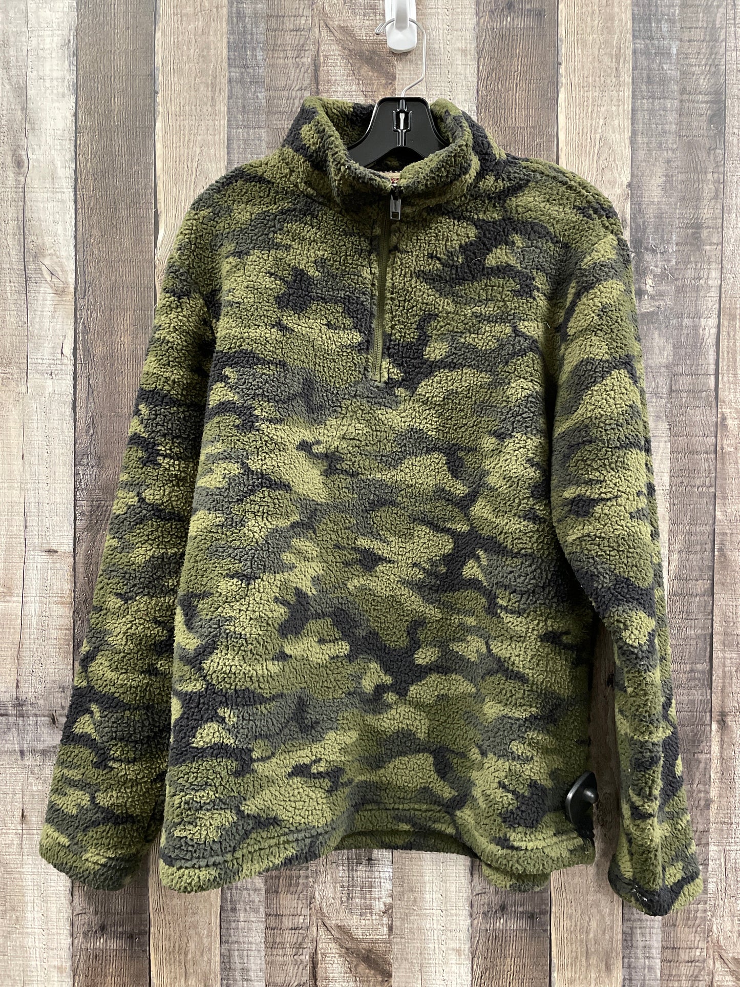 Top Long Sleeve Fleece Pullover By Cme Size: M