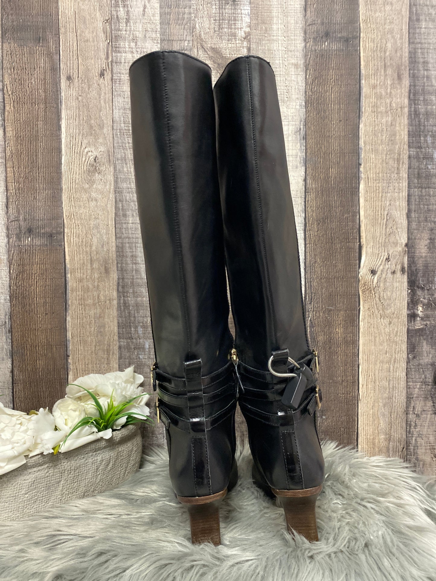 Boots Knee Heels By Louise Et Cie Size: 8.5