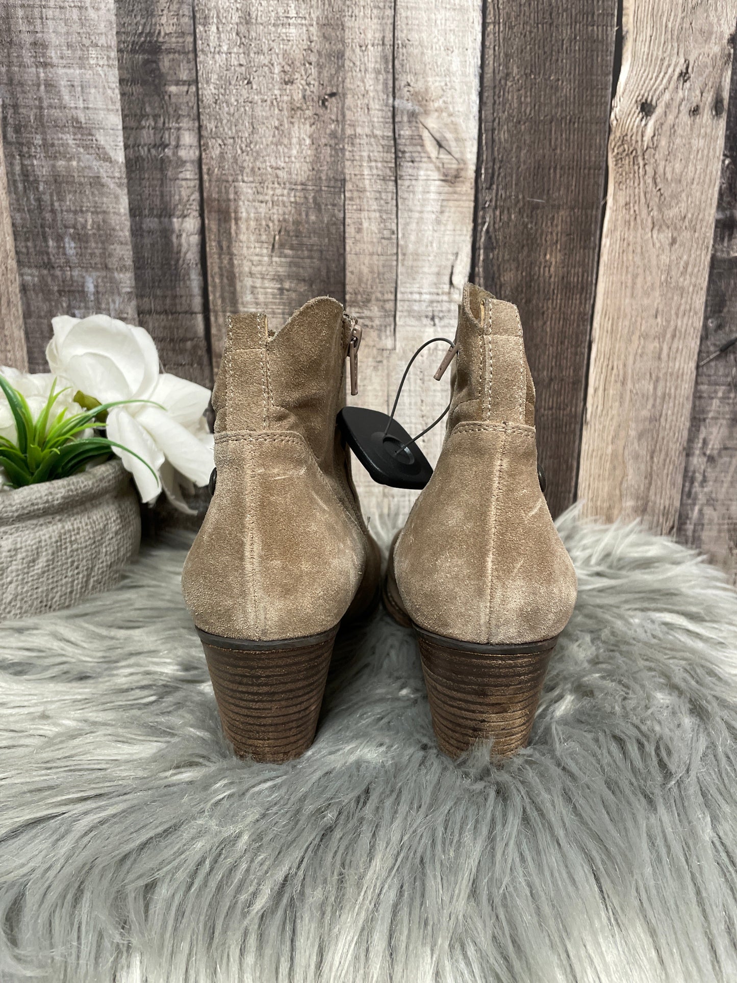 Boots Ankle Heels By Paul Green Size: 8