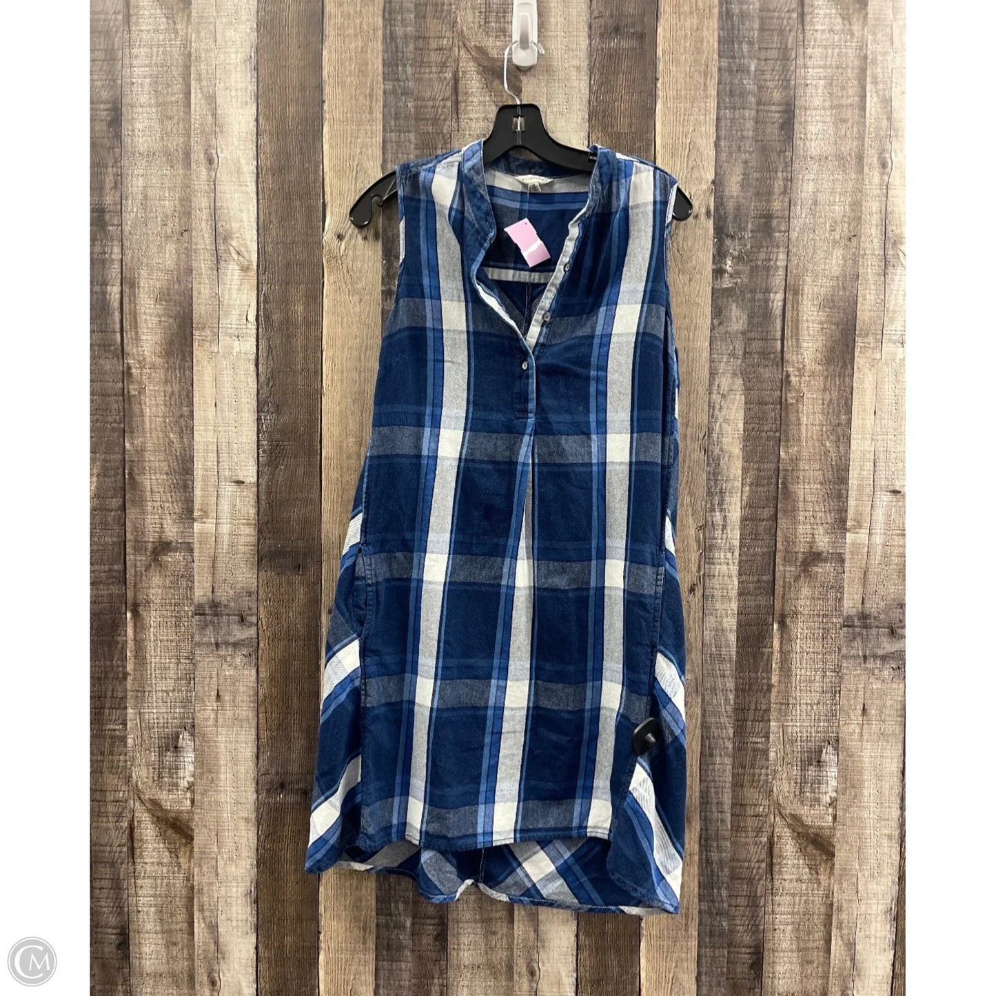 Dress Casual Short By Max Studio In Plaid Pattern, Size: M