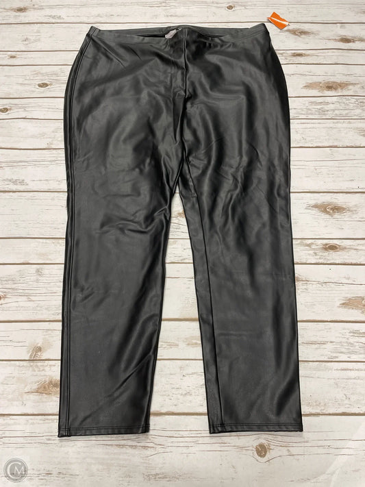 Pants Dress By Chicos In Black, Size: 16