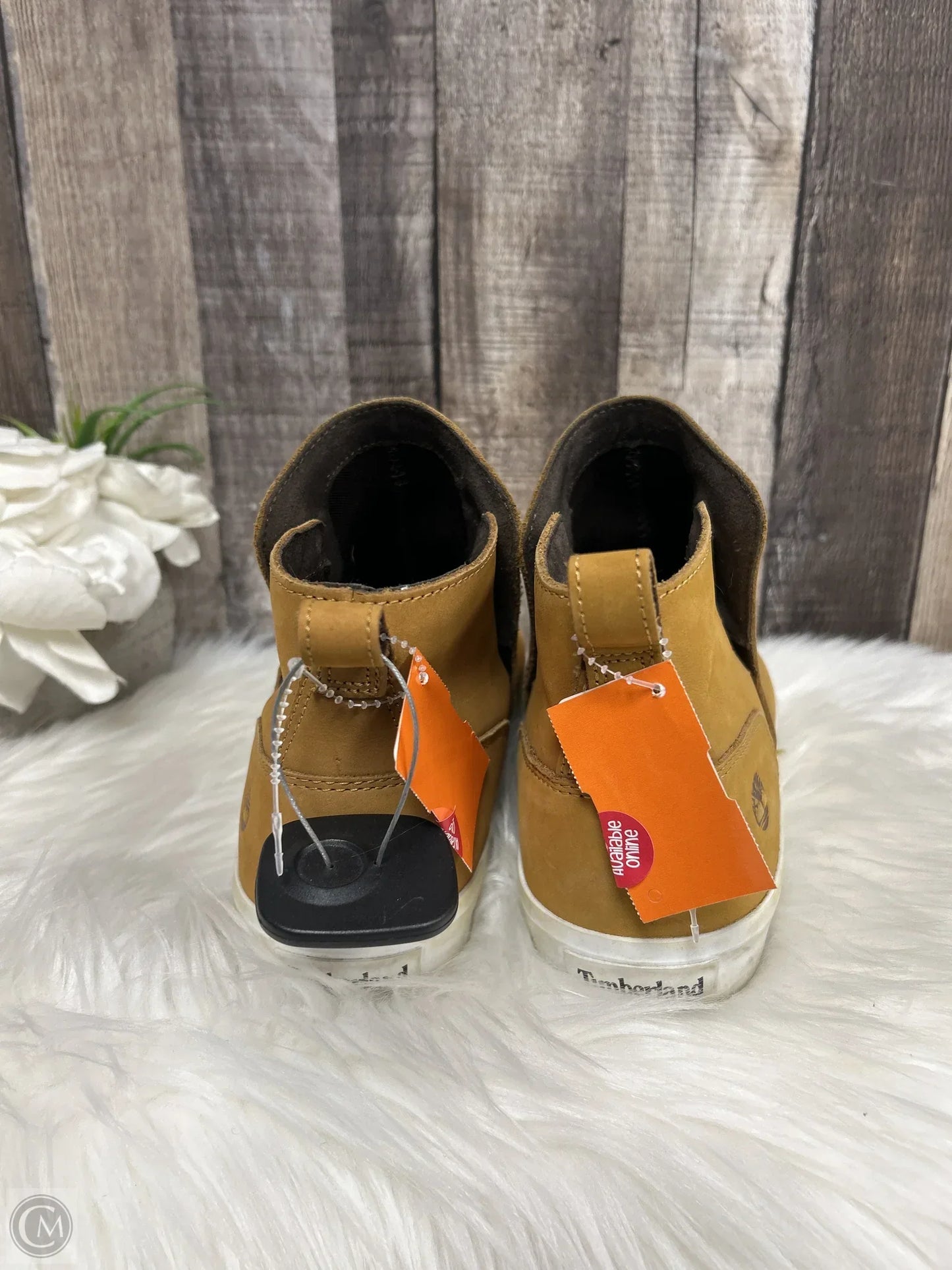 Boots Ankle Flats By Timberland In Brown, Size: 10